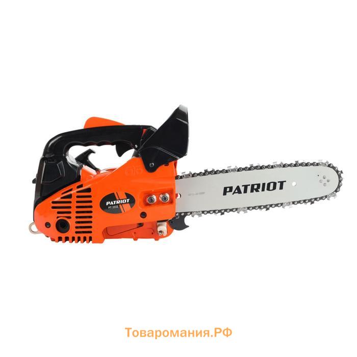 Пила цепная бензиновая PATRIOT PT2512, 970 Вт, 12''/30 см, 3/8, 44 зв., 12500 об/мин