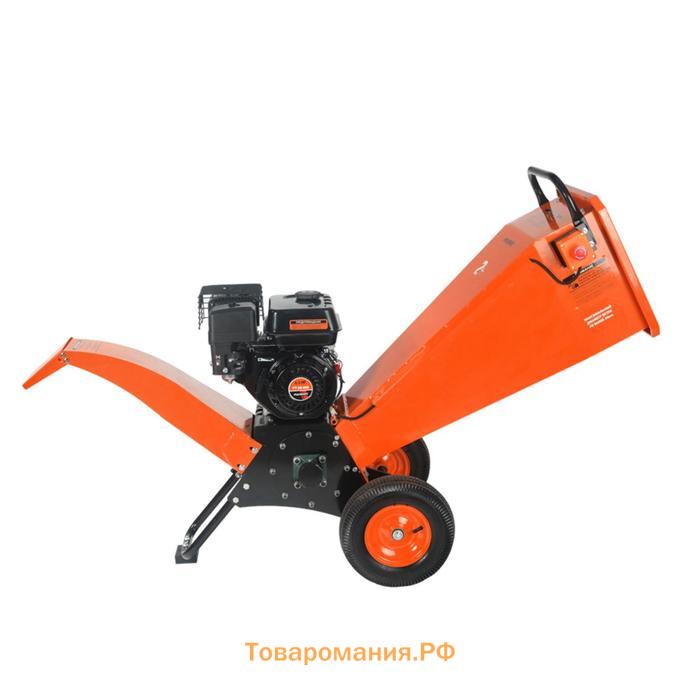 Измельчитель PATRIOT PTSB506, бенз., 4.8 кВт, 6,5 л.с, 80 кг/ч, max 80 мм, сталь