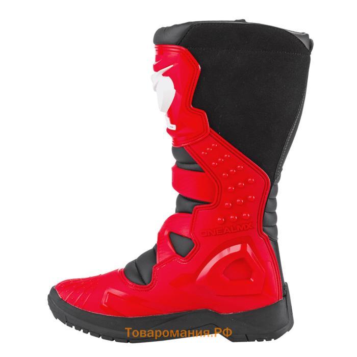 Мотоботы кроссовые, мужские O’NEAL RSX, размер 41, цвет красный/черный