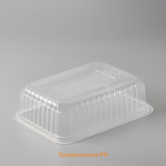 Контейнер пластиковый одноразовый «Южуралпак», КР-179, 750 мл, 17,9×13,2×5 см, цвет прозрачный