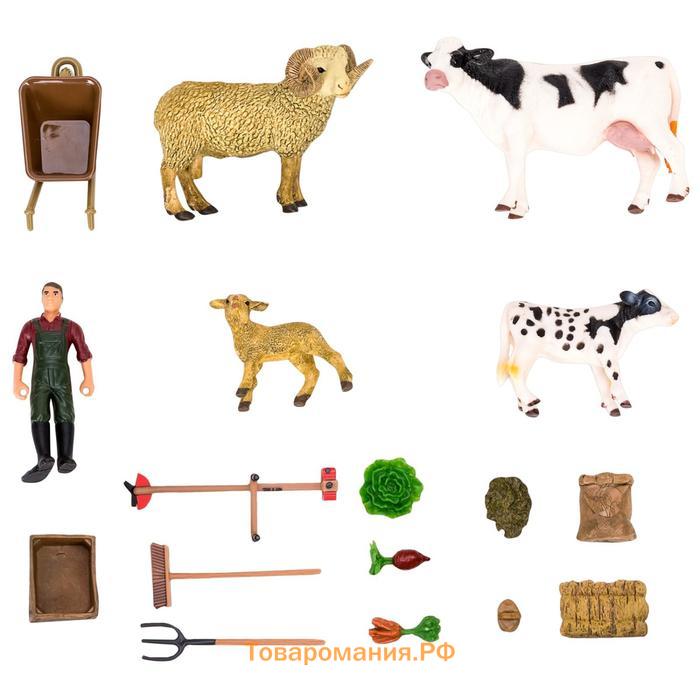 Набор фигурок «На ферме», 18 предметов