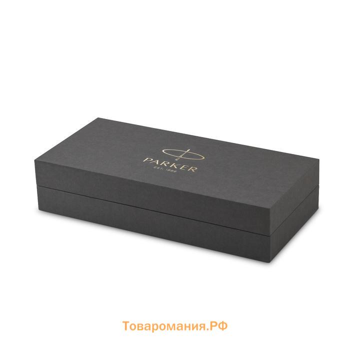 Ручка перьевая Parker Sonnet Core F528 Matte Black GT F корпус из латуни, чёрные чернила