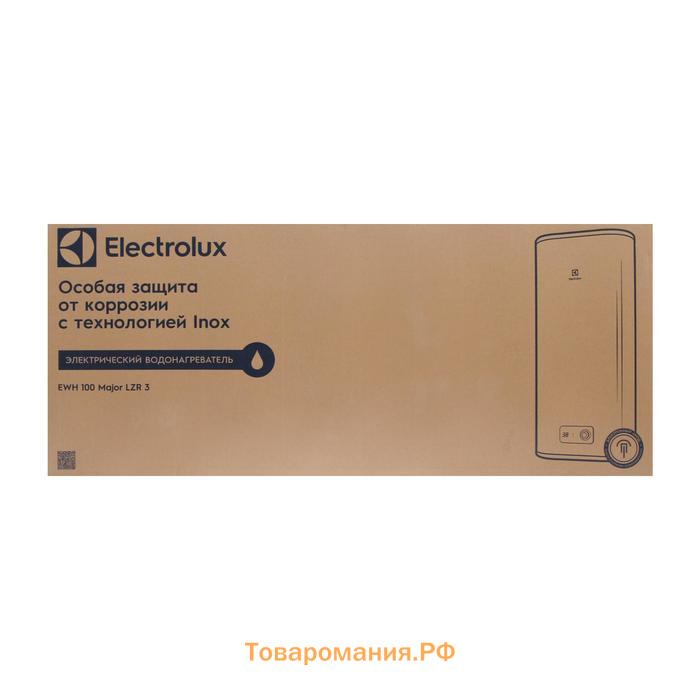 Водонагреватель Electrolux EWH 100 Major LZR 3, накопительный, 2 кВт, 100 л, белый