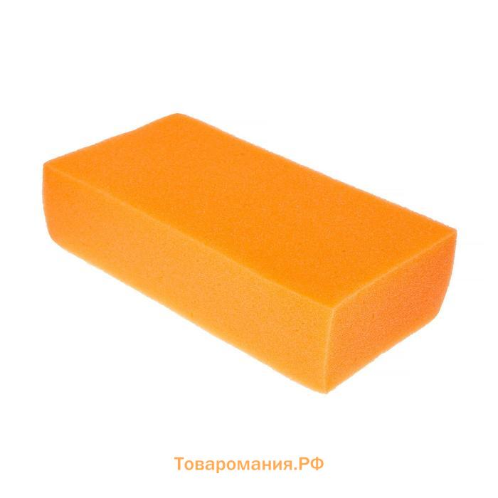 Губка для мытья автомобиля TOPAUTO, 50 х 110 х 210 мм, "Кирпич"