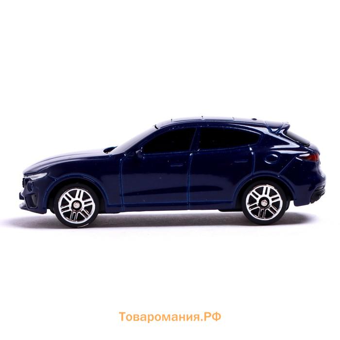 Машина металлическая MASERATI LEVANTE GTS, 1:64, цвет синий