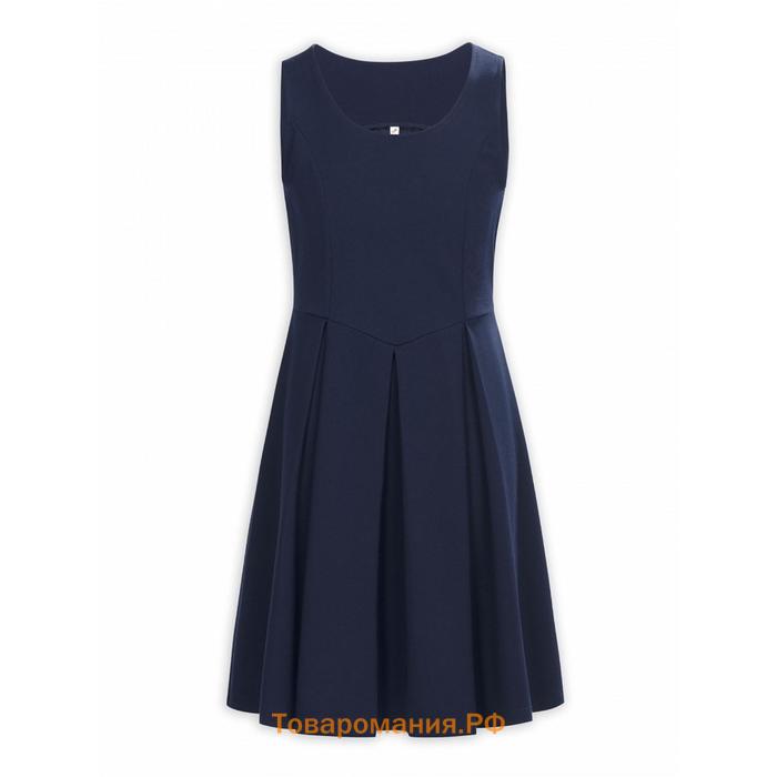 Платье для девочек, рост 116 см, цвет синий
