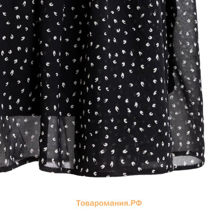 Платье женское миди MIST plus-size, р.54, черный