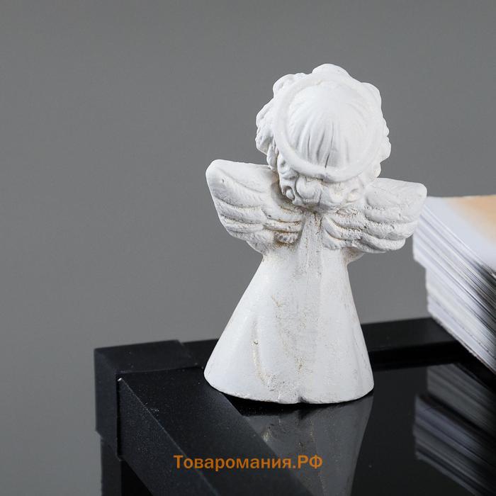 Фигура "Молящийся ангел" позолота высота 3х7х4,5см