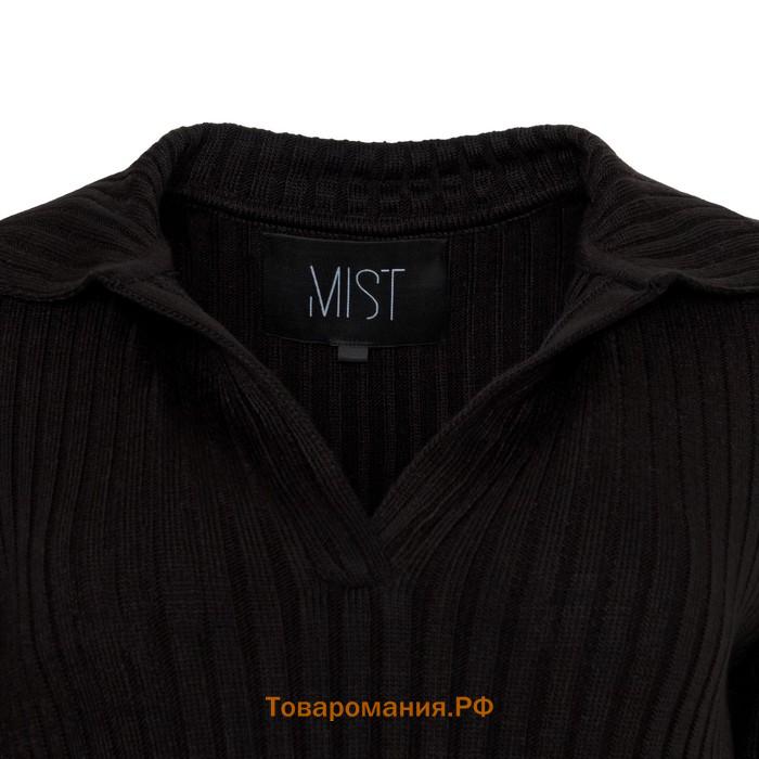 Платье женское MIST миди, р. 48, черный