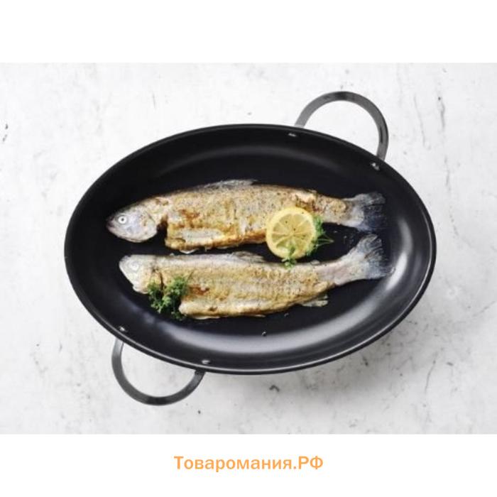 Сковорода для рыбы антипригарная Beka Kitchen Aids, 37.5x25 см