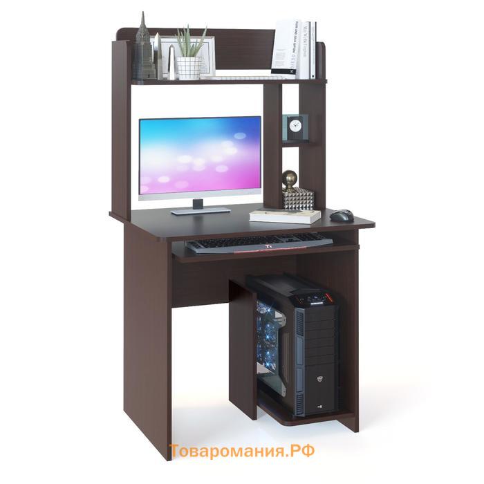 Компьютерный стол «КСТ 21.1», 800 × 600 × 740 мм, цвет венге
