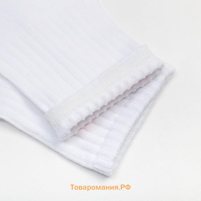 Носки женские MINAKU «Сердечки», цвет белый, размер 38-39 (25 см)