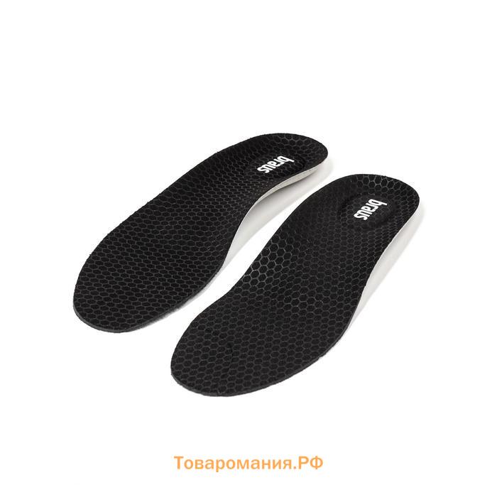 Стельки для спортивной и повседневной обуви Braus Carbon Sport, амортизирующие, размер 39-40