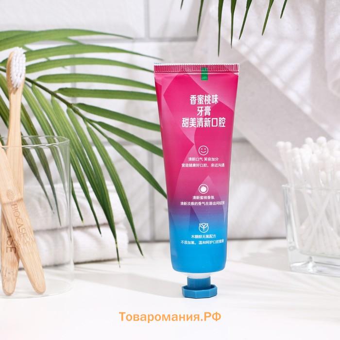 Персиковая зубная паста, 100 г