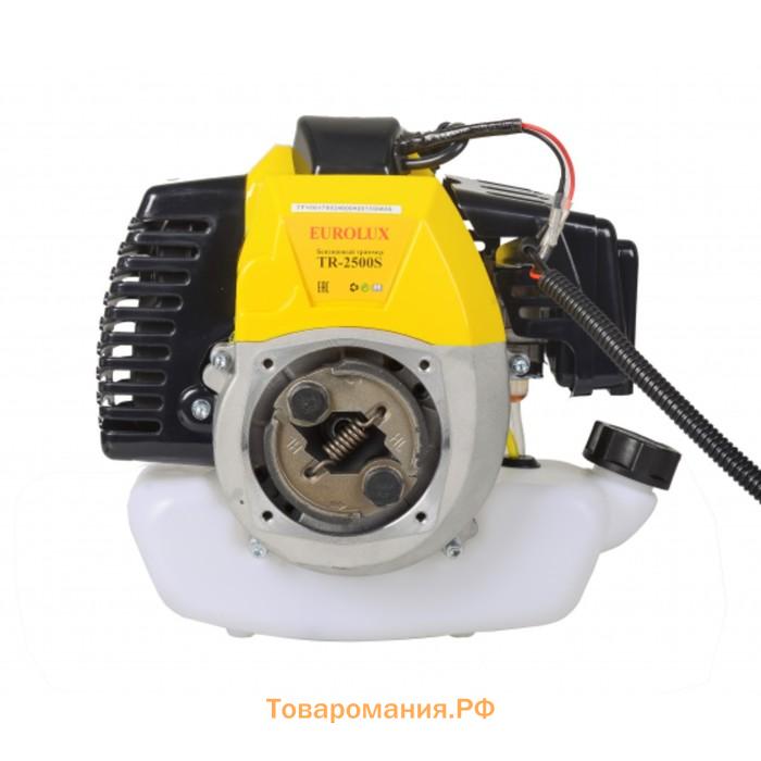 Триммер бензиновый Eurolux TR-2500S, леска/нож/диск, 51.7 см³, 4.1 л.с, 2.5 кВт, 9500 об/мин