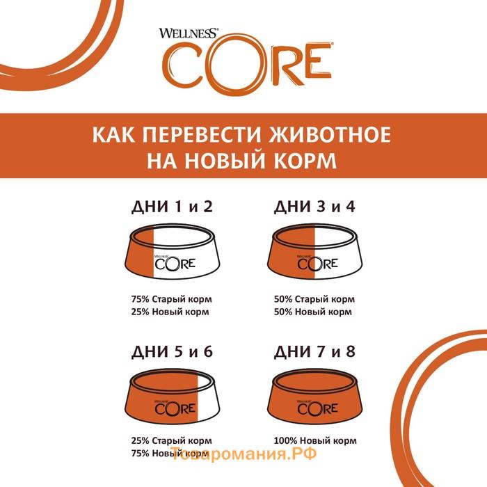 Консервы CORE SIGNATURE SELECTS для кошек, тунец/креветка, кусочки в бульоне, 79 г