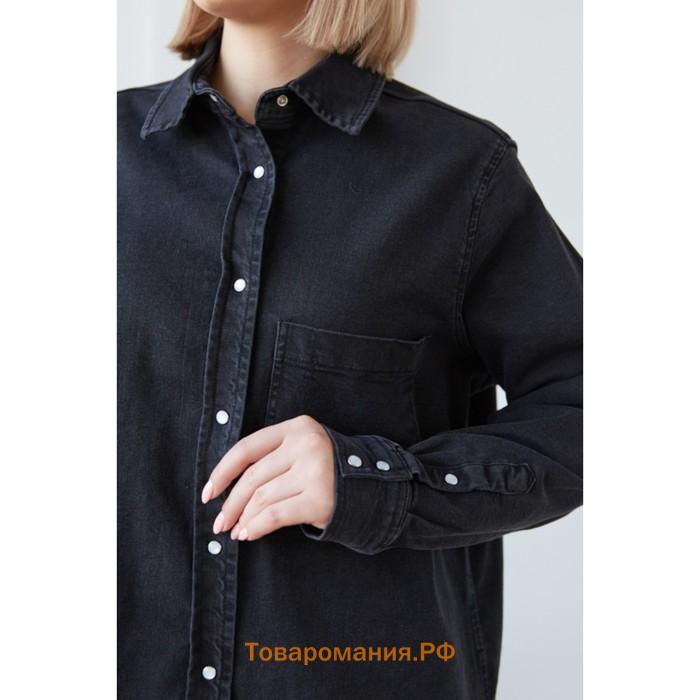 Платье рубашка женское Eliseeva Olesya, размер 44, цвет чёрный