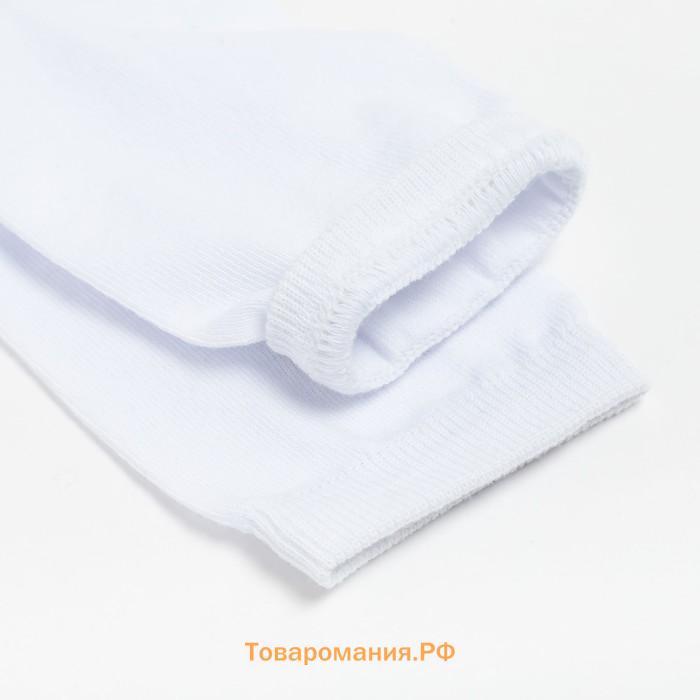 Носки женские MINAKU «Нeart», цвет белый, размер 36-37 (23 см)