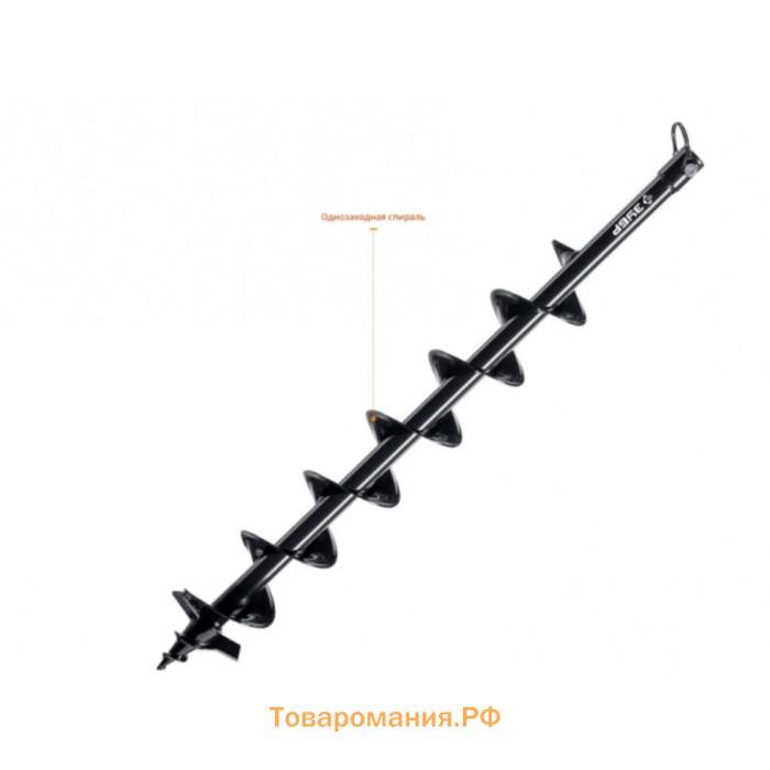 Шнек для мотобуров ЗУБР 7051-20, 800 мм, d=200 мм, d соединения 20 мм, однофазный