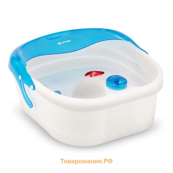 Массажная ванночка для ног Vitek VT-1798, 60 Вт, 4 режима, ИК-подогрев, 4 ролика