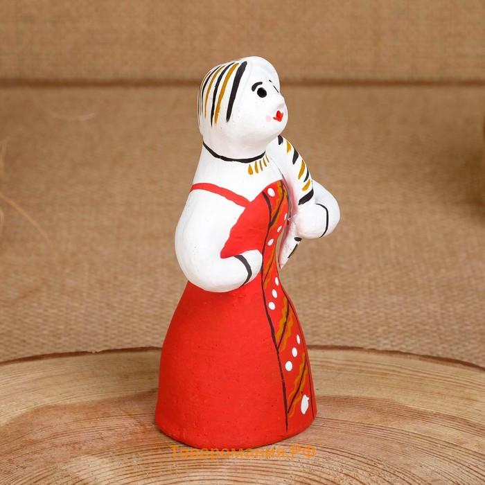 Сувенир «Баба», 5×5×10,5 см, каргопольская игрушка, микс