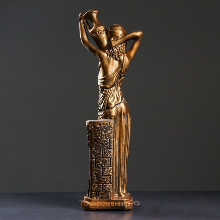 Фигура "Девушка с кувшином" бронза, 15х19х56см