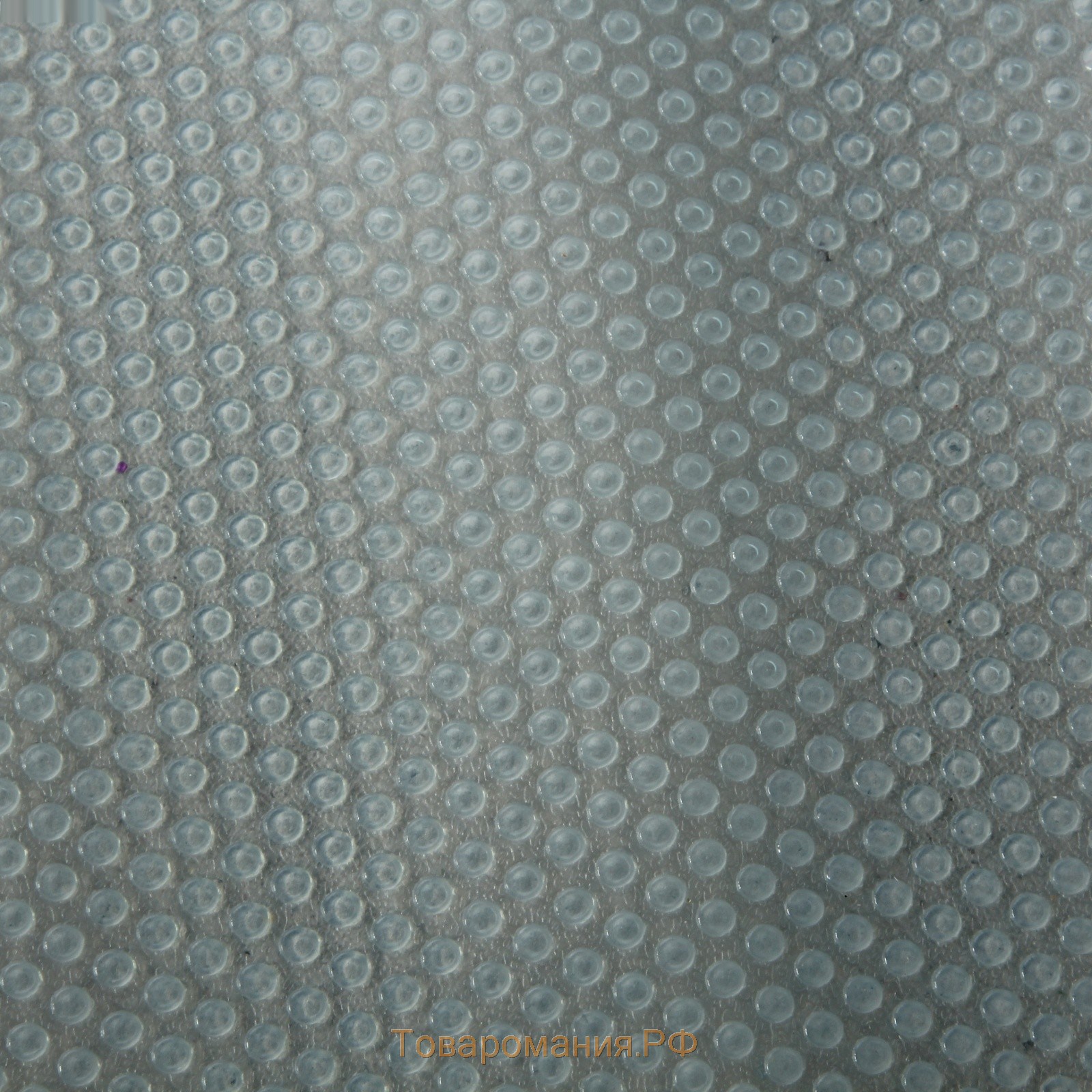 Коврик противоскользящий «Круги», 30×150 см, цвет прозрачный голубой