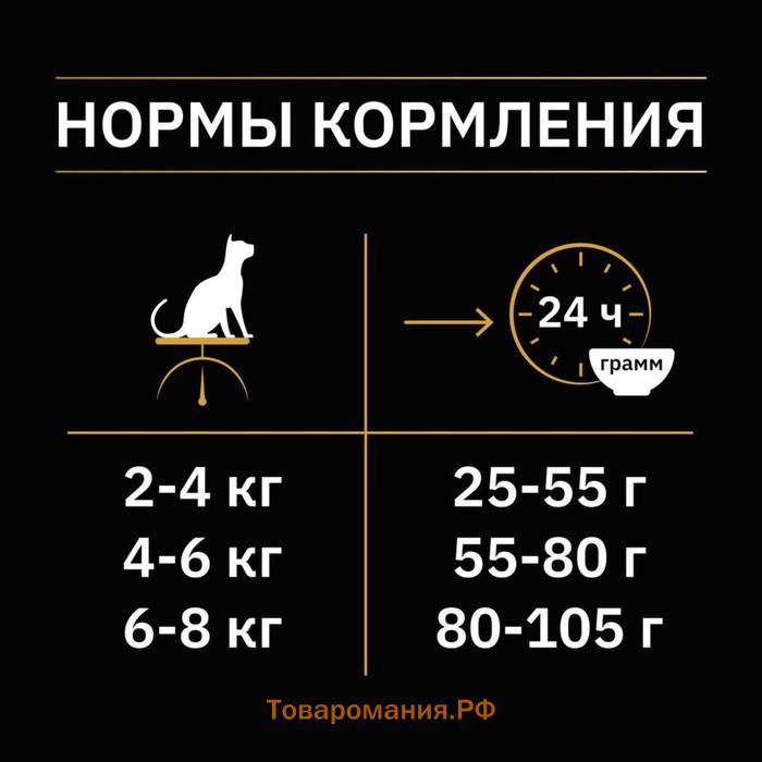 Сухой корм  Pro Plan для стерилизованных кошек и кастрированных котов, курица, 1,4 кг