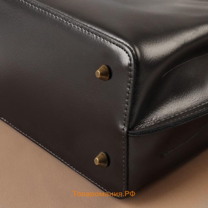 Ножка для дна сумки, d = 15 мм, цвет бронзовый
