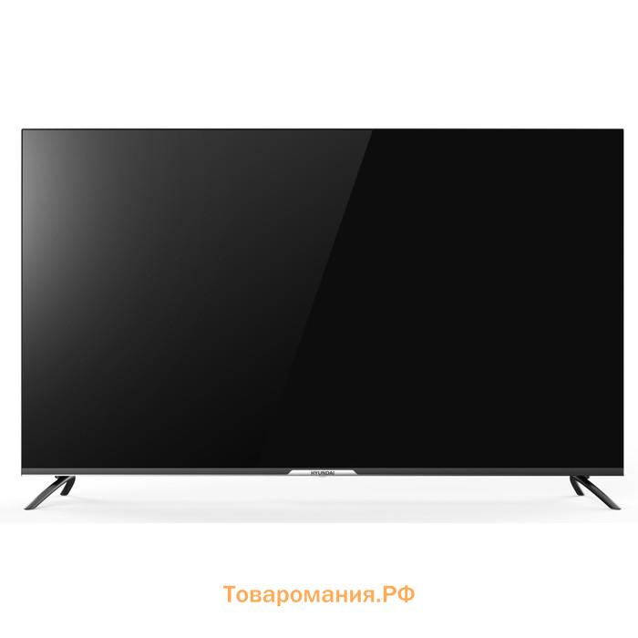 Телевизор Hyundai H-LED55BU7003, 55", 3840x2160, DVB-C/T2/S2, 3xHDMI, 2xUSB, SmartTV, черный
