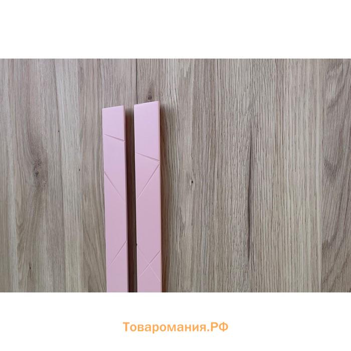 Шкаф двухдверный «Лайк 55.01», 800 × 550 × 2100 мм, цвет дуб мария / роуз