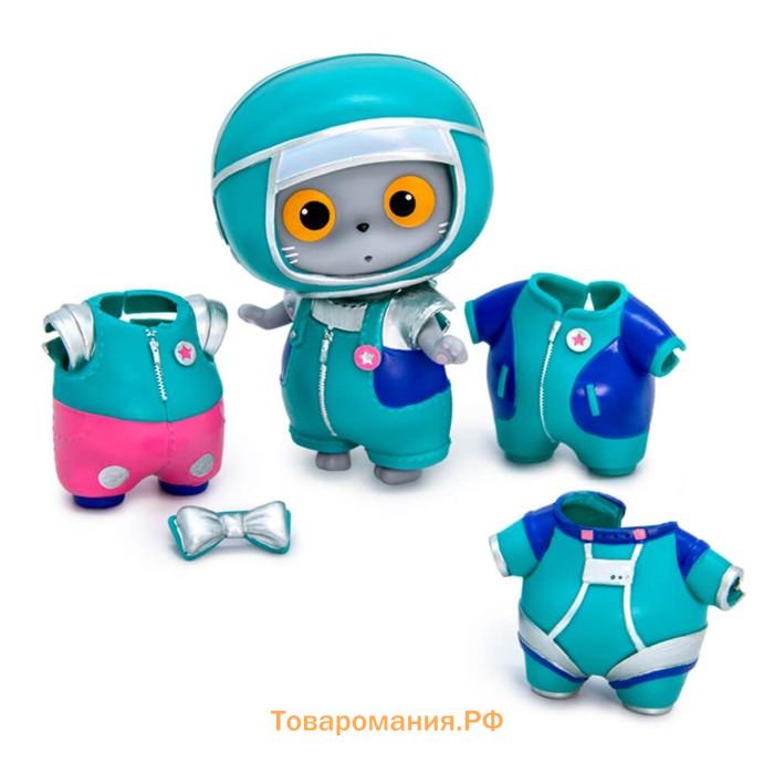 Коллекционная фигурка с одеждой «Мини Басик. Космическое приключение», 5 предметов одежды, 8 см