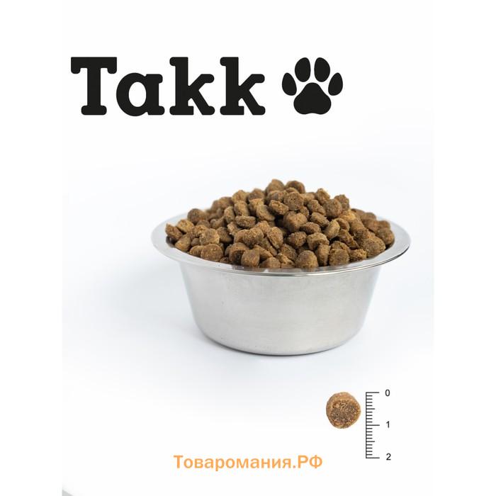 Сухой корм TAKK для кошек, мясное ассорти говядина/курица, 10 кг
