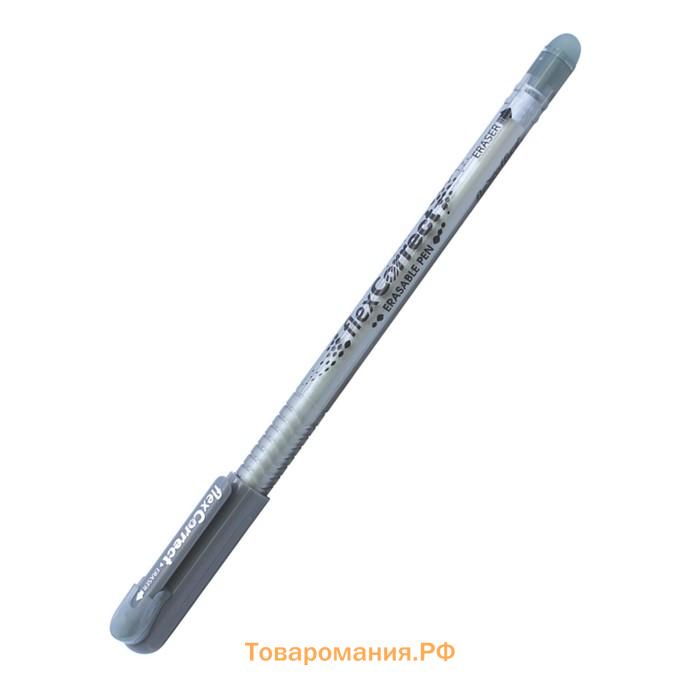 Ручка гелевая со стираемыми чернилами Flexoffice, пишущий узел 0.5 мм, чернила чёрные