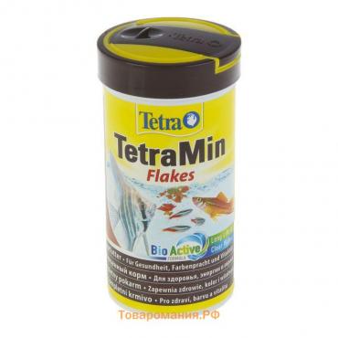 Корм TetraMin для рыб, хлопья, 250 мл