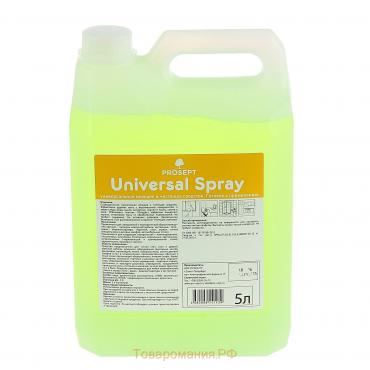 Универсальное моющее и чистящее средство Universal Spray, готовое к применению, 5 л