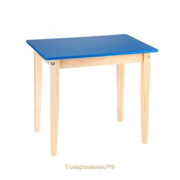Стол детский №3 (Н=520) (600х450), цвет синий