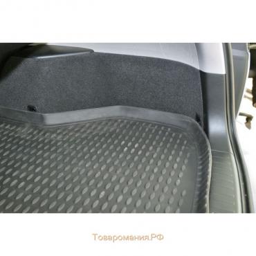 Коврик в багажник LEXUS RX350 2003-2009, кросс. (полиуретан, серый)