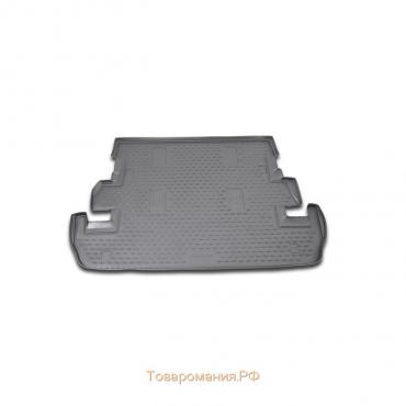 Коврик в багажник Toyota Land Cruiser 200 11/2007-2012, 2012-2016, внед., 7 мест, полиуретан