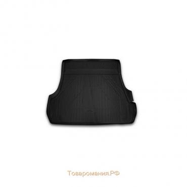 Коврик в багажник Toyota Land Cruiser 200, 2012-2016 5 мест, внед., 1 шт. (полиуретан)