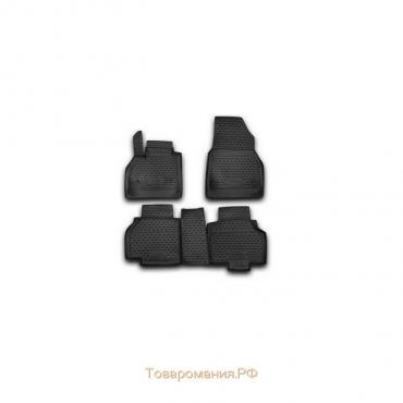 Коврики в салон RENAULT Kangoo 06/2010-2016, 4 шт. (полиуретан)