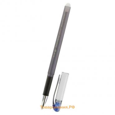 Ручка гелевая со стираемыми чернилами DeleteWrite Ice, 0.5 мм, синие чернила, матовый корпус Silk Touch