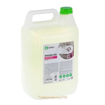 Средство для прочистки труб Grass Digger-Gel, гель, 5.3 л