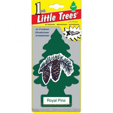 Ароматизатор Ёлочка Little Trees Королевская сосна, Royal Pine