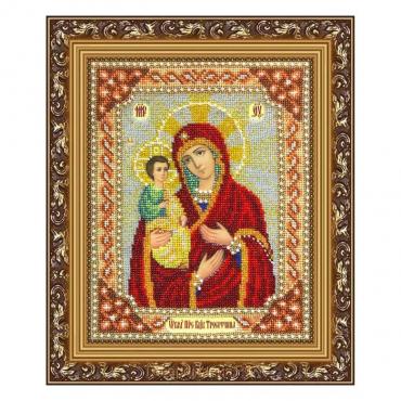 Набор для вышивания бисером Паутинка «Богородица Троеручица»