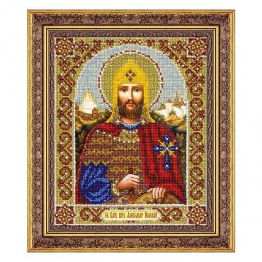 Набор для вышивания бисером Паутинка «Святой Александр Невский»