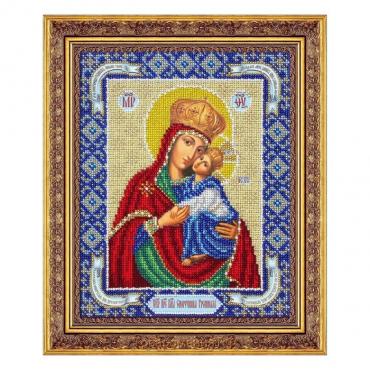 Набор для вышивания бисером Паутинка «Пресвятая Богородица. Споручница грешных»