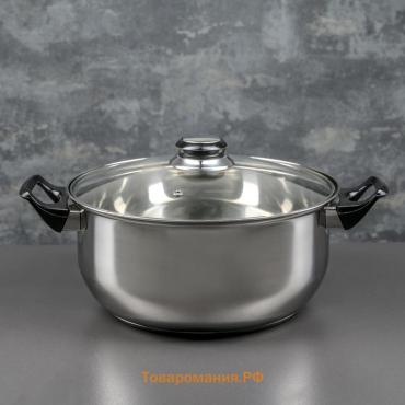 Кастрюля Astell, 4.8 л, d=24 см, капсульное дно, индукция, нержавеющая сталь