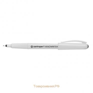 Ручка капиллярная 1.2 мм Centropen "Handwriter" 4651, линия 0,5 мм, цвет чёрный , трехгранная