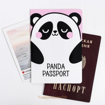 Обложка на паспорт "Панда", ПВХ